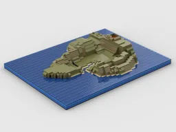 Isla Nublar (Jurassic Park Island) Modular Build