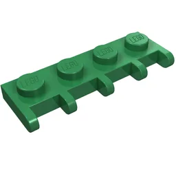 Hinge Vehicle Roof Holder 1 x 4 / Green