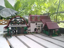 Foldable Farmhouse Playset