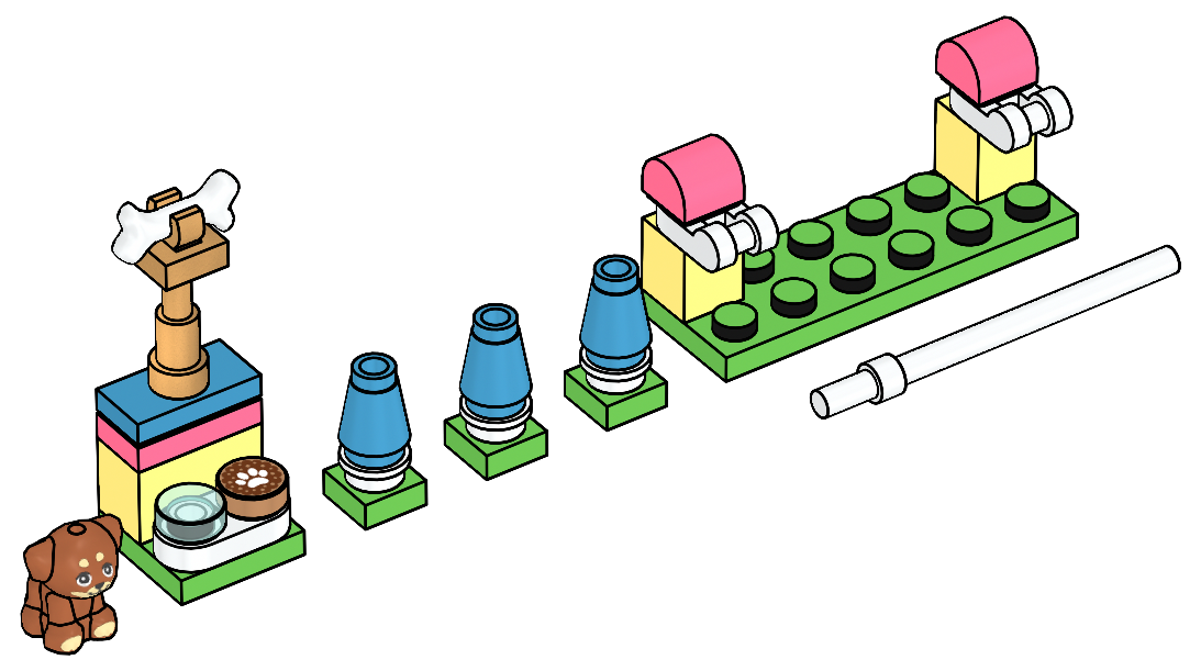 Lego Puppy's Playground
