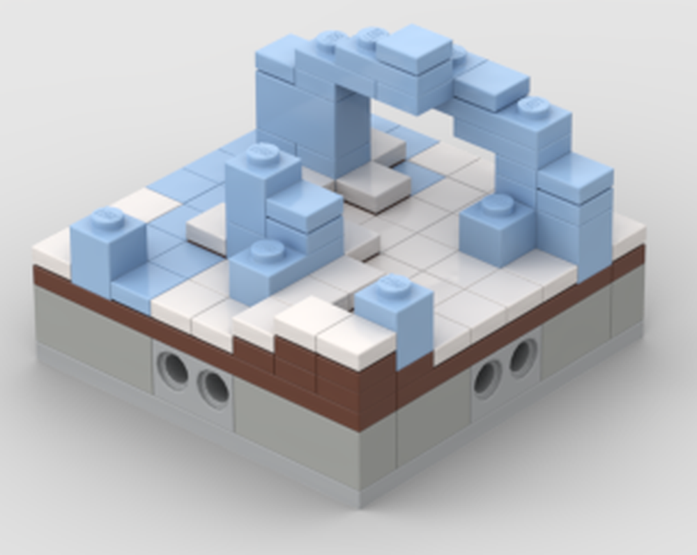 Lego Mini World-Ice Spikes