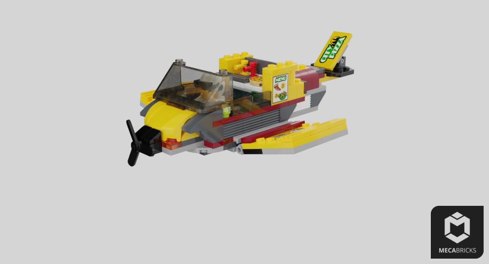 Lego Floyd's Pizza Plane