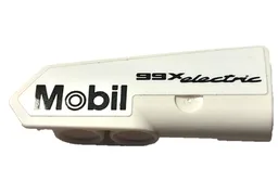 Technic, Panel Fairing #21 Very Small Smooth, Side B with Black Mobil Logo and '99X electric' Pattern (Sticker) - Set 42137