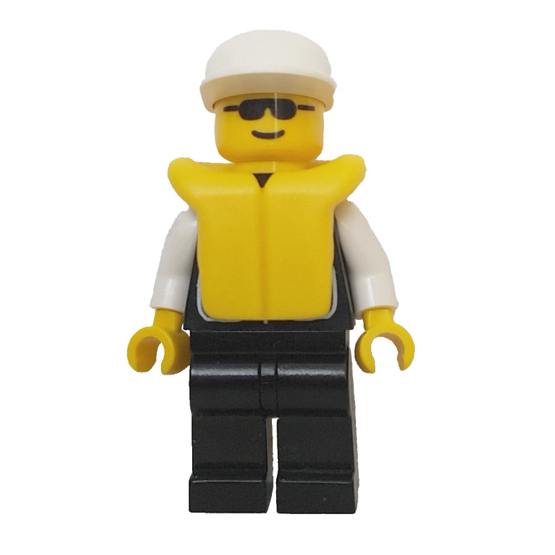Lego Policeman with Life Jacket