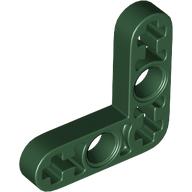 Lego Technic Beam 3 x 3 L-Shape Thin / Dark Green