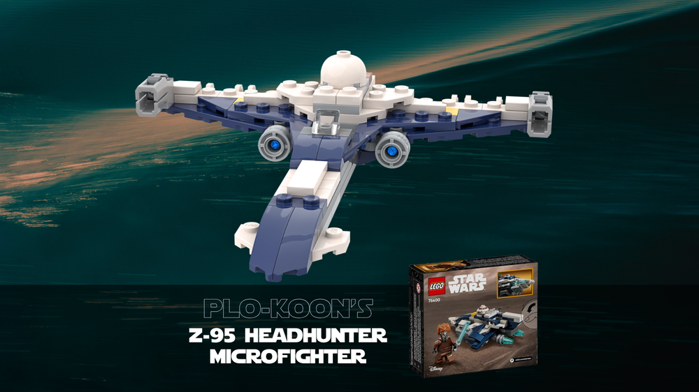 Lego Plo Koon's Z-95 Headhunter Microfighter - 75400 alternative