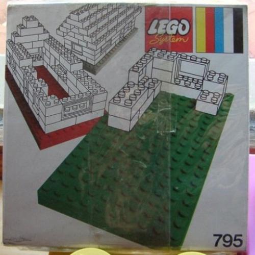 Lego Baseplates, Red and Blue