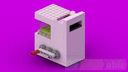 Simple but fast 1 cylinder Lego vacuum engine (Lve)