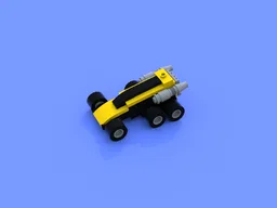 31060 1 out of 4 Futuristic Vehicles Alternate MOC (Heavy Duty Racer)