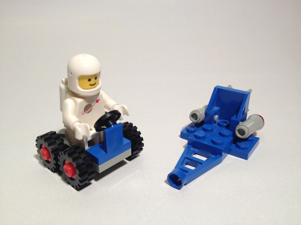 Lego Micro Jet with Mini Moon Rover