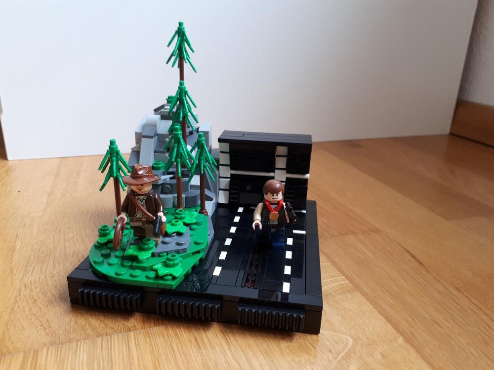 Lego Harrison Ford Display Stand