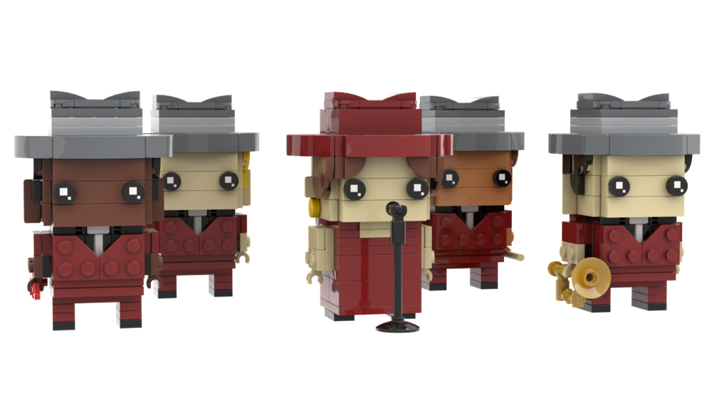 Lego Brickheadz New Donk City Band from Super Mario Odyssey