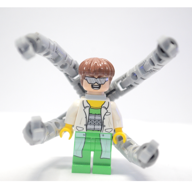 Lego Dr. Octopus / Doc Ock with Long White Lab Coat