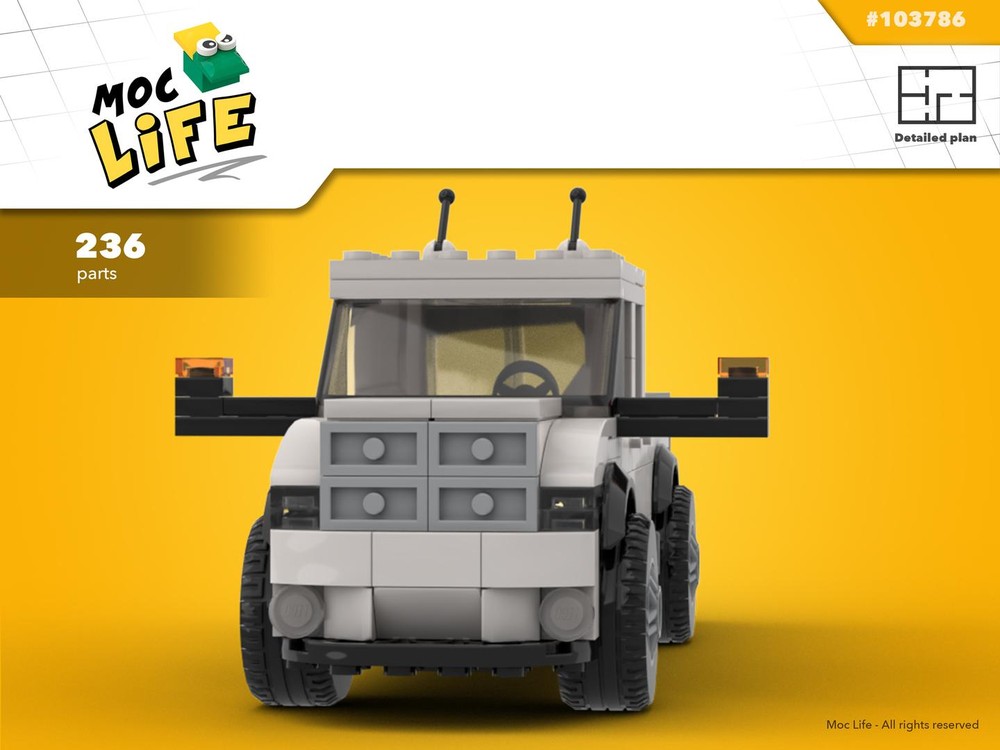 Lego Ram 1500 quad cab small bed