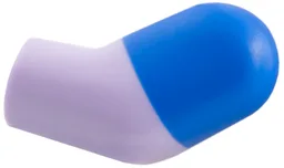 Arm, Left with Molded Blue Short Sleeve  Pattern / Lavender