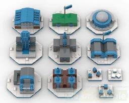 Command & Conquer Allied Buildings