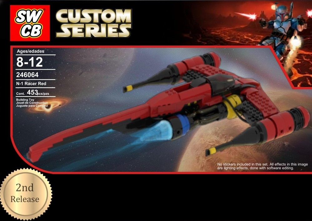 Lego N-1 Racer (Red)