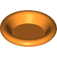 Equipment Dish / Plate / Bowl 3 x 3 [Plain] / Orange