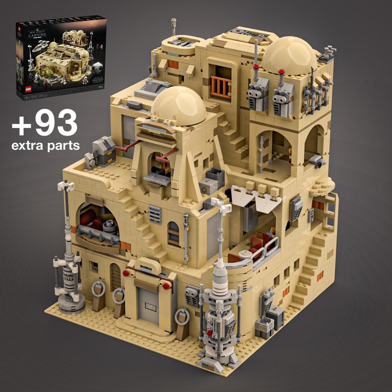 Lego Modular Mos Eisley Cantina
