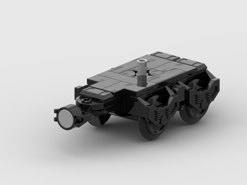 Lego Bogie for US freight rail cars (Long version)