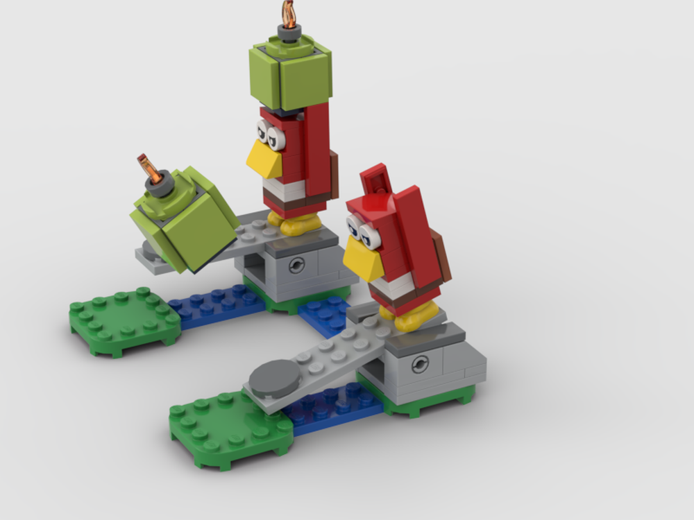 Lego Donkey Kong country tropical freeze: Boom birds