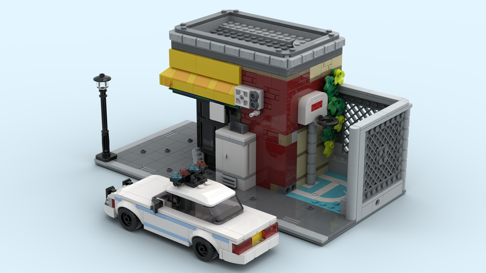 Lego Miles Morales Deli Modular