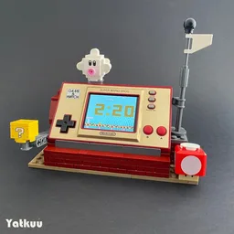 Nintendo Super Mario Bros. Game & Watch display stand