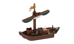 Small Medieval Trading Boat