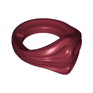 Lego Minifig Neckwear Bandana (Ninjago) / Dark Red
