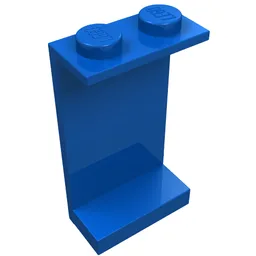 Panel 1 x 2 x 3 - Solid Studs / Blue