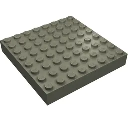 Brick 8 x 8 / Dark Gray