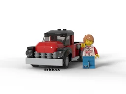 Vintage pickup truck