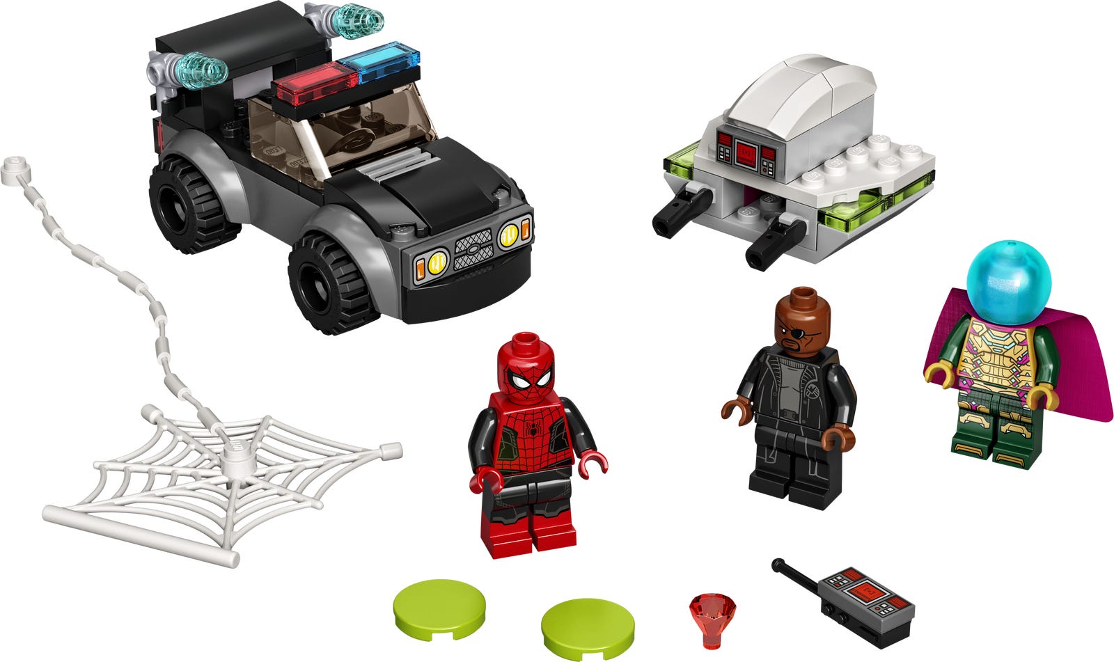 Lego Spider-Man vs. Mysterio's Drone Attack