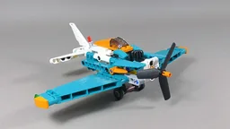 42117 Plane with Retractable Landing Gear