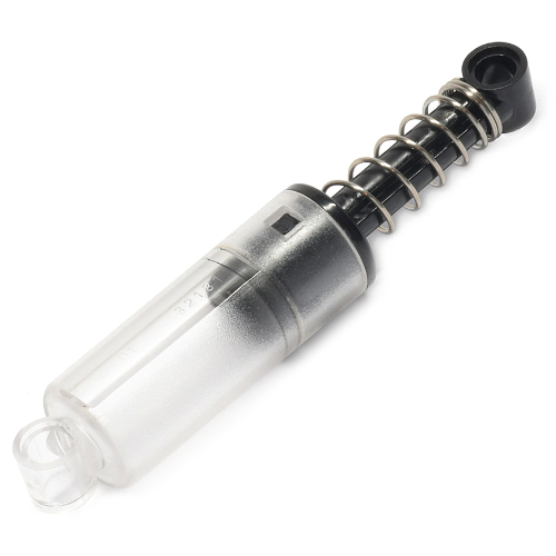 Lego Technic Shock Absorber 10L, Damped, Soft Spring / Trans-Clear