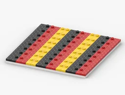 German minifigure display stand