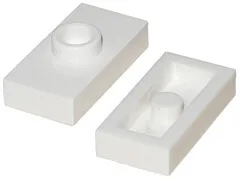 Plate Special 1 x 2 with 1 Stud without Groove (Jumper)