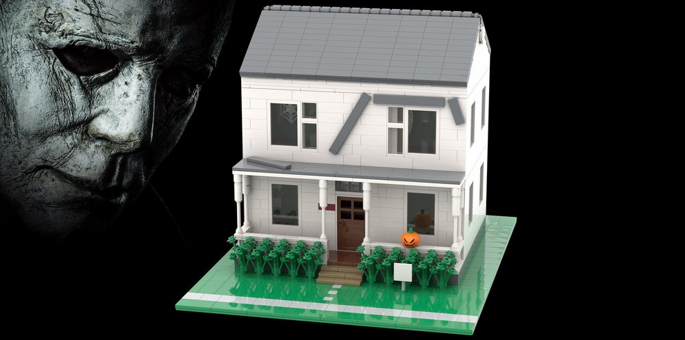 Lego 45 Lampkin Lane - The Myers House - Halloween