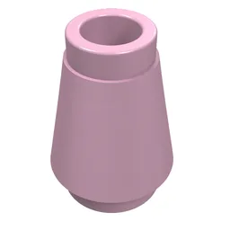 Cone 1 x 1 [Top Groove] / Bright Pink