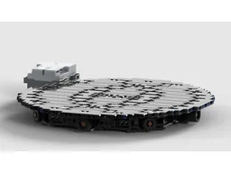 Rotating display stand turntable 39 studs