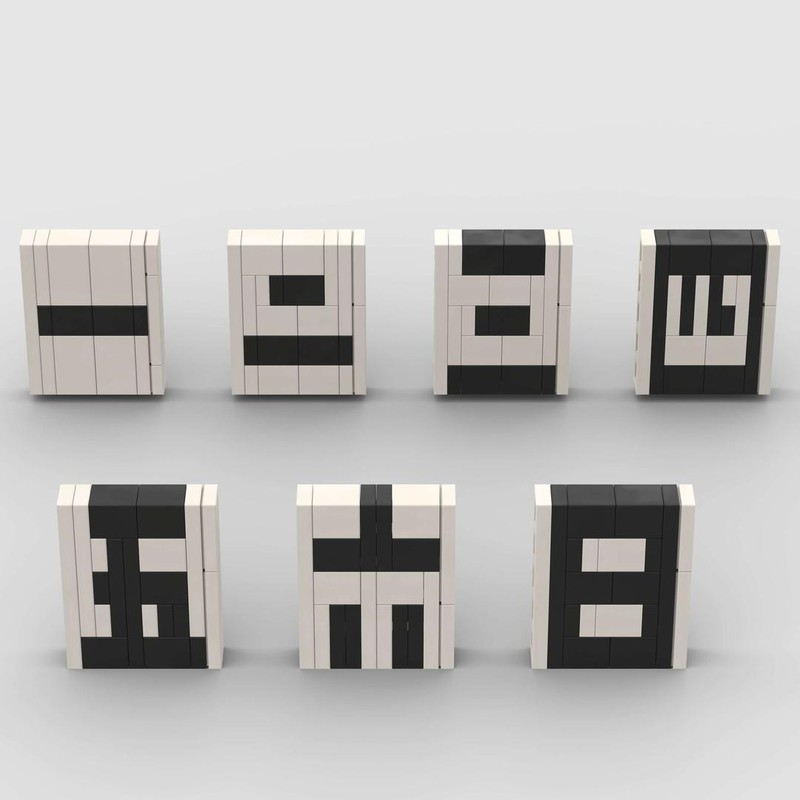 Lego Chinese Week Day in 4x5