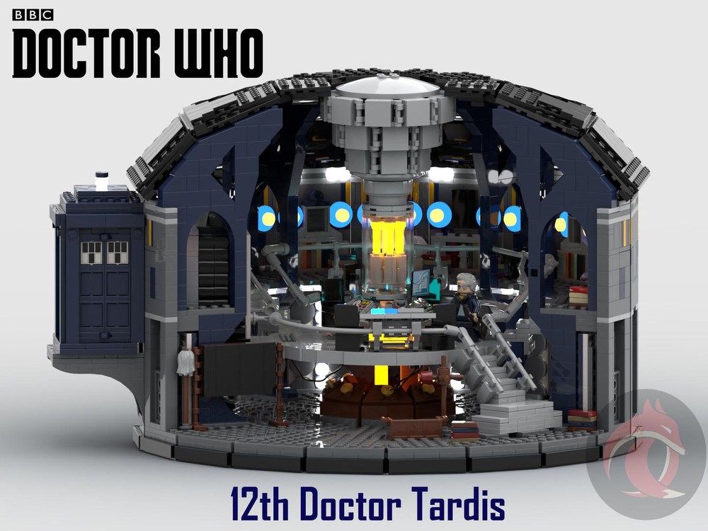 Lego Doctor Who - 12th doctor Tardis