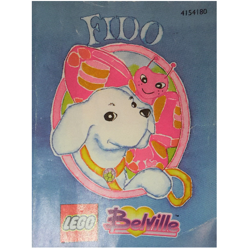 Lego Book, Belville, Fido the Dog / White