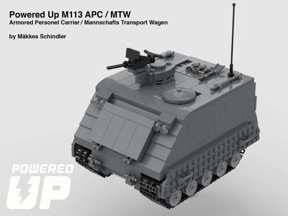 Lego Powered Up M113 APC / MTW