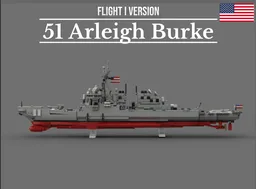 DDG 51 Arleigh Burke - Flight I version