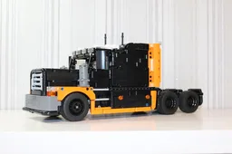 Orange truck