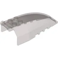 Windscreen 8 x 4 x 2 with 4 Studs and Handle / Trans-Brown