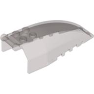 Lego Windscreen 8 x 4 x 2 with 4 Studs and Handle / Trans-Brown