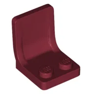 Seat / Chair 2 x 2 / Dark Red