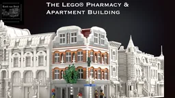 LEGO® Pharmacy & Appartment Building
